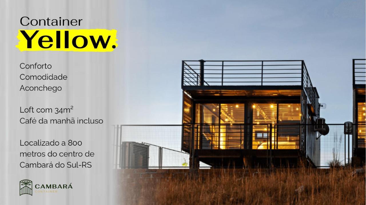 Hotel Cambará Container Exterior foto